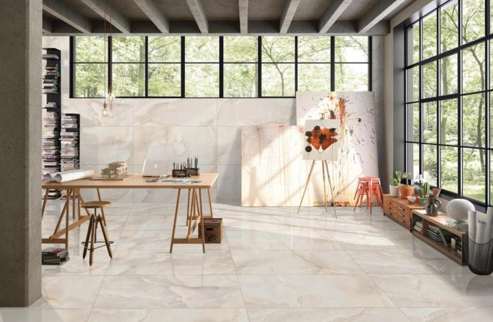 картинка Керамогранит RUBIN BEIGE POLISHED 60*120 глянцевый, (упаковка 2 шт /1,44 м2)