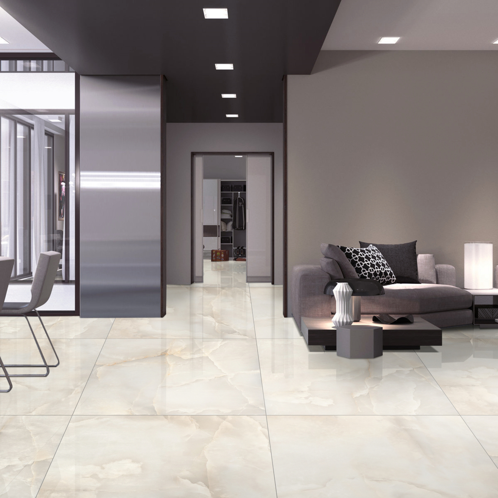 картинка Керамогранит RUBIN BEIGE POLISHED 60*120 глянцевый, (упаковка 2 шт /1,44 м2)