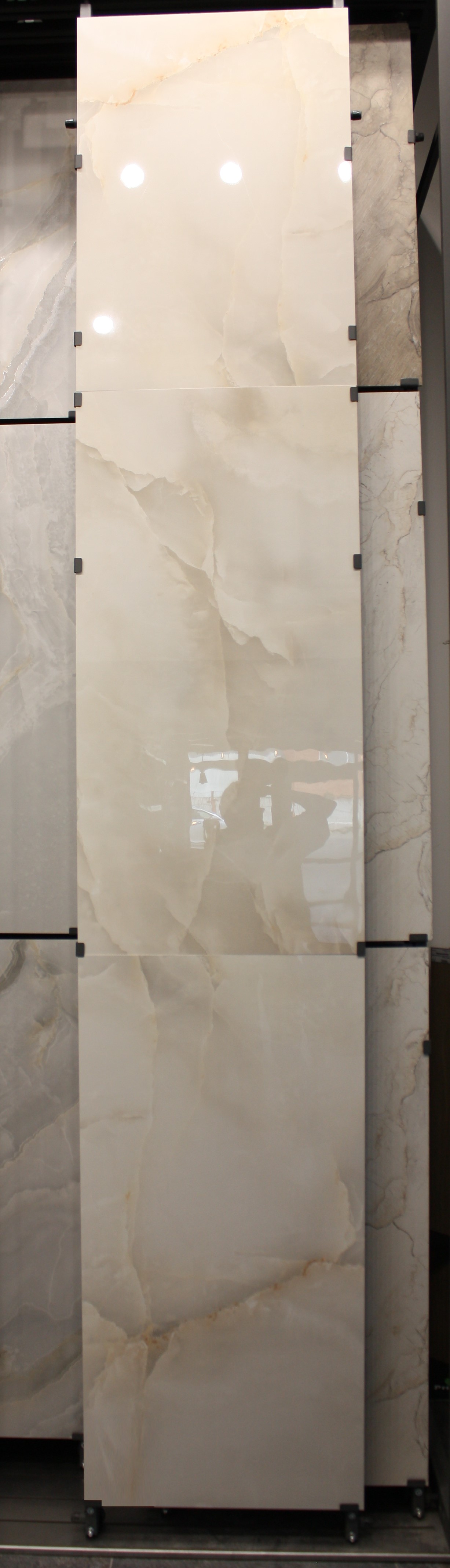 картинка Керамогранит RUBIN BEIGE POLISHED 60*120 глянцевый, (упаковка 2 шт /1,44 м2)