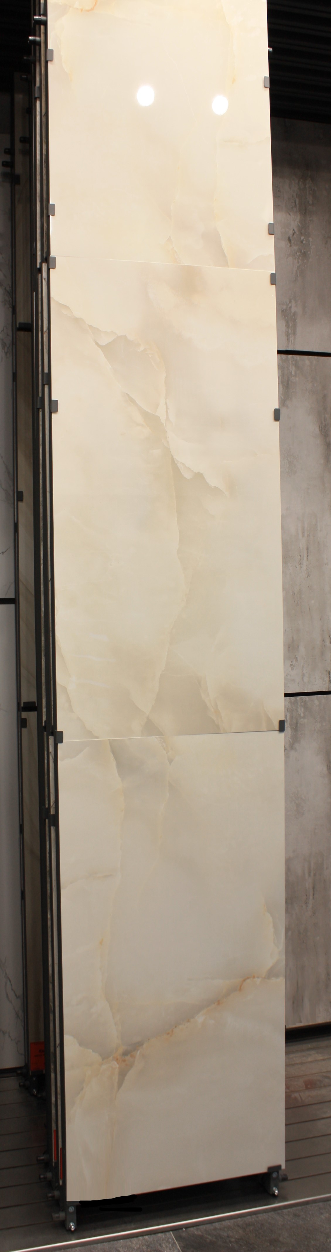картинка Керамогранит RUBIN BEIGE POLISHED 60*120 глянцевый, (упаковка 2 шт /1,44 м2)